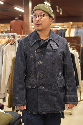 コリンボ　デニムPコート ”BB46″ DENIM OVERCOAT　