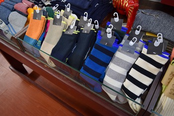秋ソックス　ANDSOX・UES