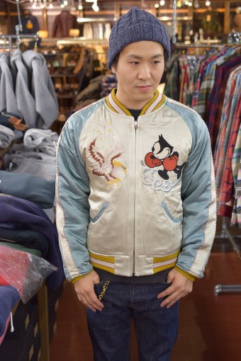 トイズマッコイ　SOUVENIR　JACKET USS CV-32 LEYTE “FELIX 31”