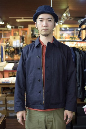 リアルマッコイズ　 U.S. NAVY UTILITY JACKET