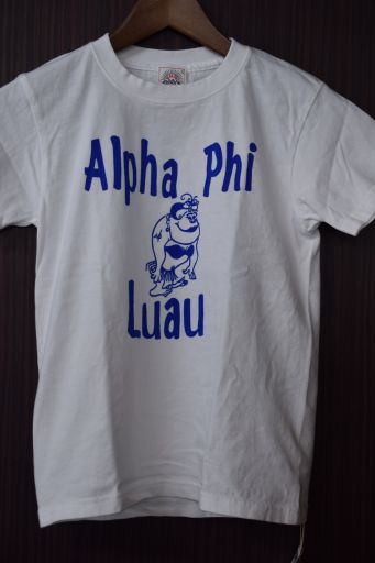 イエロー　Tシャツ　Alpha Phi