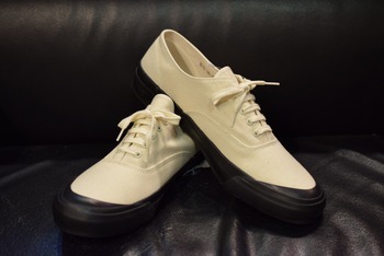 リアルマッコイズ　USN COTTON CANVAS DECK SHOES