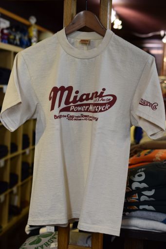 デラックスウエア　Tシャツ　 MIAMI MOTORCYCLE　入荷