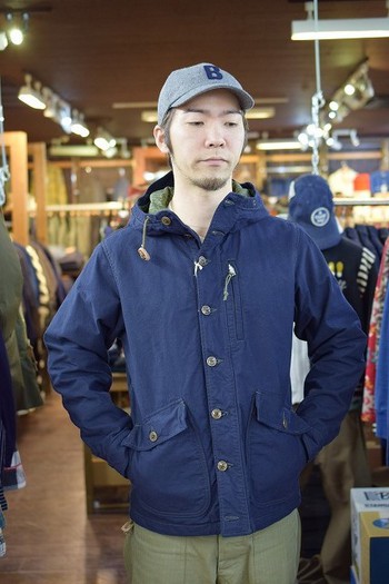 コリンボ　 CROAKER FIELD COAT ネイビー 在庫状況