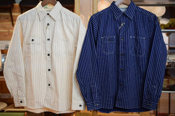 シュガーケーン　ウォバッシュワークシャツ　入荷