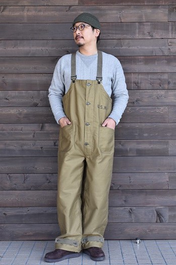 リアルマッコイズ  MP18101 N-1 WINTER TROUSERS カーキ