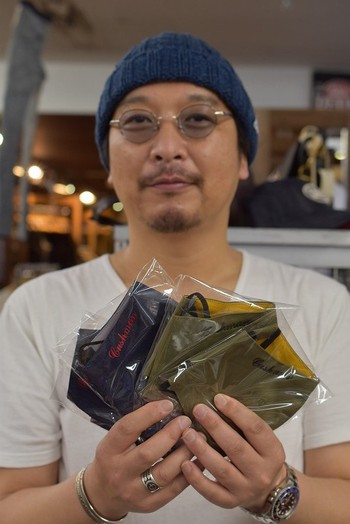 クッシュマン　マスク入荷とお詫び事項