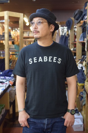 リアルマッコイズ　吊編みTシャツ　SEABEES