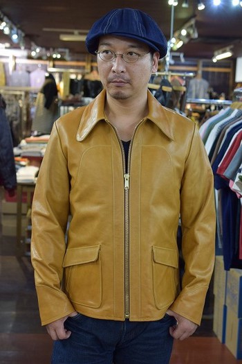 リアルマッコイズ　70’s LEATHER JACKET / DEAD WOOD