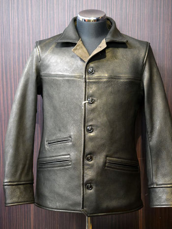COLIMBO STOCKMAN’S COAT　ディアスキン　ブラック