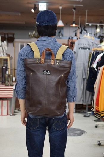 コリンボ　「VIRDEN TOTE-SACK」　 ブラウン 　在庫1点のみございます。
