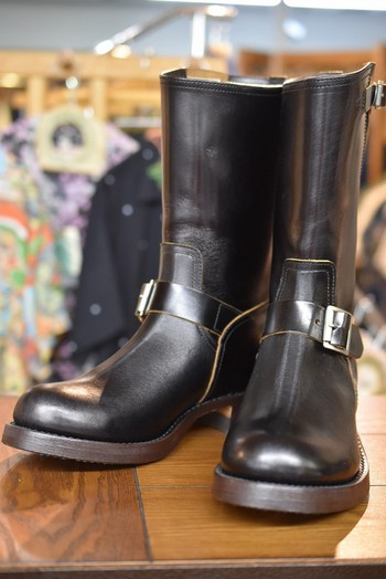 リアルマッコイズ　HORSEHIDE ENGINEER BOOTS / BUTTOCK　在庫ございます!!
