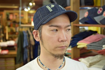 バズリクソンズ　デニムアーミーキャップ　PW　ご紹介