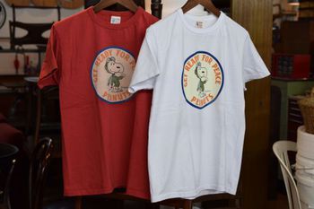 バズリクソンズ　BR77286  スヌーピーTシャツ入荷