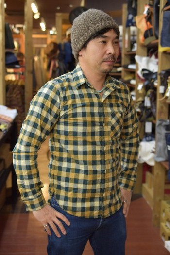 デラックスウエア　 LV-17 THROUGH BLC CHECK 　真夏対応シャツ