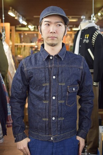 Tバックスタイル　ウエス　ファーストタイプデニムジャケット