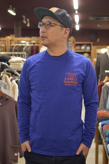 デラックスウエア　ロンT　DLL-06   FRISCO 入荷です