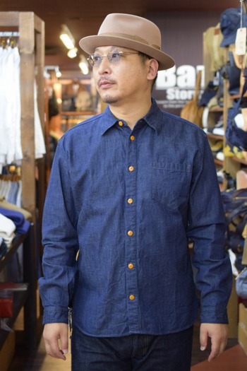 オルゲイル　 OR-5042A Denim Shirt　人気です!!