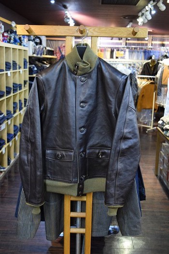 リアルマッコイズ　A-1　レザージャケット店頭在庫について