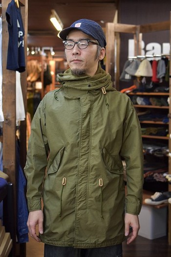 コリンボ　YUKON TERRITORY INTEGRAL PARKA (M-65パーカ)