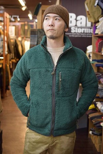 コリンボ　パイルジャケットも入荷してます。