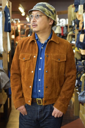 Y’2 LEATHER TB-139 STEER SUEDE 3rd Type　秋の装い