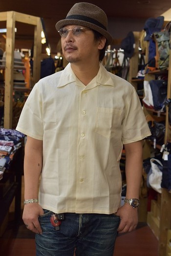 リアルマッコイズ　半袖パナマシャツ　入荷です。