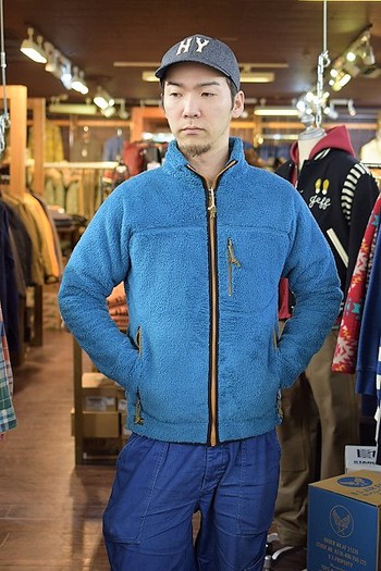 コリンボ　MT MARCY PILE JACKET 　アミーゴブルー