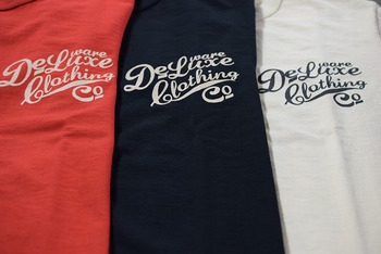 デラックスウエア　ロゴTシャツ BRG00B2　入荷です。