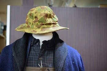 バズリクソンズ アーミーハット カモフラージュ 入荷
