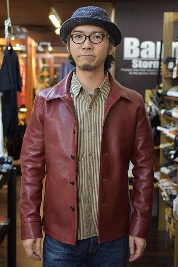 注目です!!　Y’2LETHER BS別注 Queens 入荷 着てみる