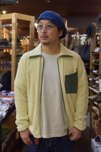 ナイジェルケーボン 1970s MOUNTAIN PILE JACKET RUSSEL PILE