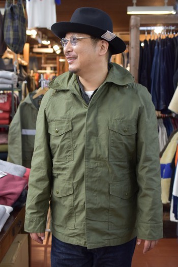 バズリクソンズ　JACKET, MAN`S COTTON WIND RESISTANT SATEEN  入荷です