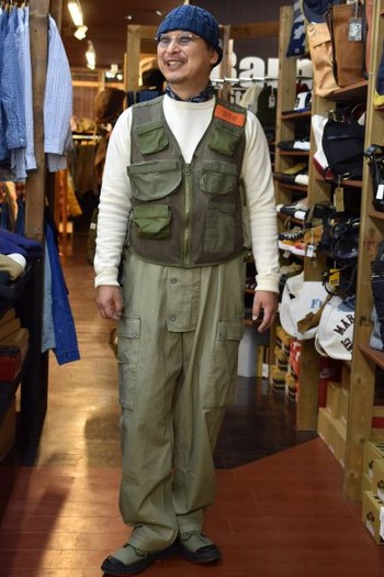 Nigel Cabourn×MIHARA YASUHIRO SURVIVAL DUNGREE　入荷です