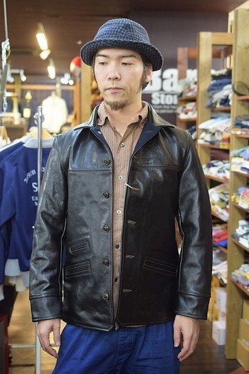 コリンボ　STOCKMANS COAT 　BLACK　本日入荷