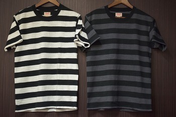 リアルマッコイズズ BUCO ストライプTシャツ