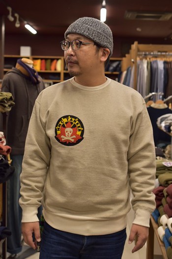 リアルマッコイズ　MILITARY PRINT SWEATSHIRT / HMC TANKER　入荷です
