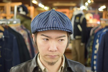 リアルマッコイズ　DOUBLE DIAMOND WABASH NEWSBOY CAP
