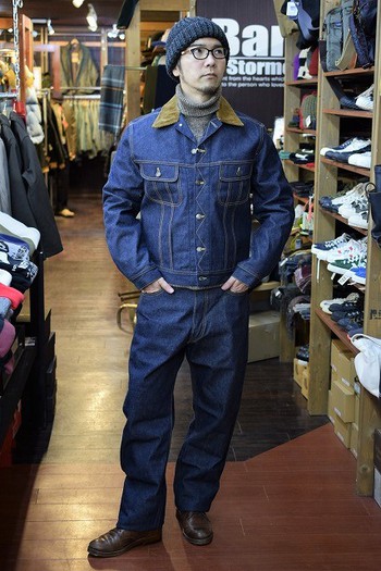 冬場に着るジージャンはこれでしょ。　REAL McCOYS　Lot.002LJ　MJ18129