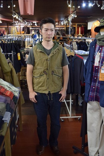 コリンボ　お問い合わせのスナイパーズベスト　サイズ感