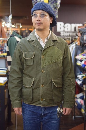 コリンボ　 Steelhead short Jacket ダークグリーン