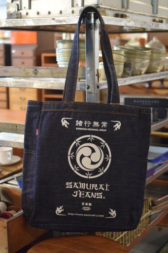 サムライ　デニムトートバッグ　入荷