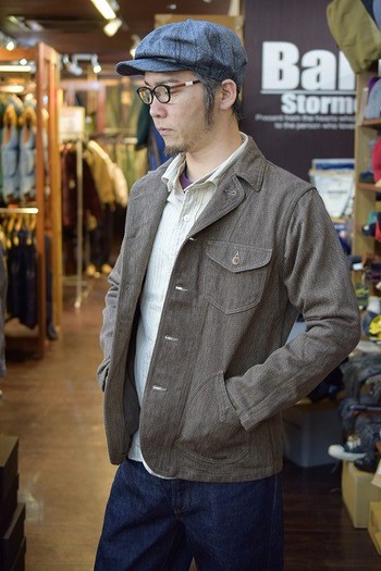 好評に付き　 SACK JACKT 1910s TICK