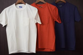 リアルマッコイズ　無地ポケ付きTシャツ　MC16032