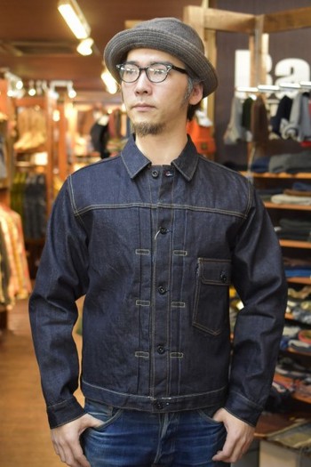 フェローズ BUFFALO HORN STITCH 10th ANNIVERSARY MODEL デニムジャケット