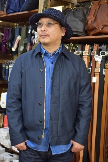 リアルマッコイズ　 U.S NAVY UTILITY JACKEＴ　入荷です