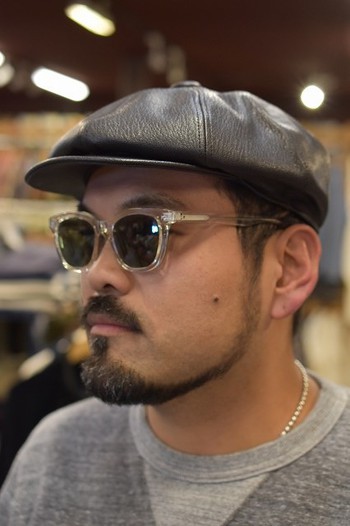 ダッパーズ　40’s Style Leather Casquette GOATSKIN　ご紹介