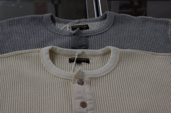 ユニオンガーメント　サーマル　ヘンリーモデル　入荷