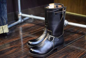 BUCO HORSEHIDE ENGINEER BOOTS BUTTOCK
