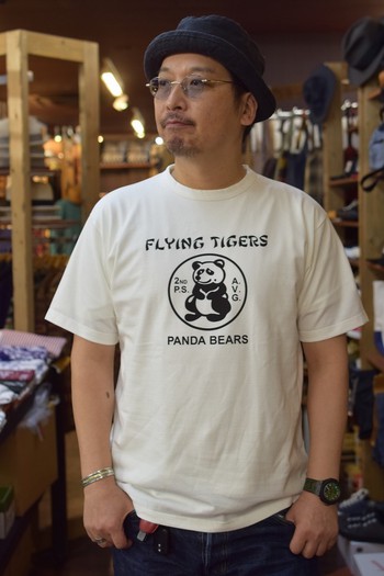 クッシュマン　パンダベアTシャツ　残り僅か!!
